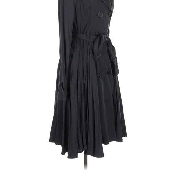 ๐ Ultra-Flattering Flared DRA Trench Coat | Hourglass Silhouette Chic M โจ๐งฅ - Picture 5 of 12